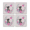 MDF Coasters  4 X 4 INCH |Beautiful Digitally Printed| Set of 4 |beauty queen pattern