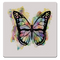 MDF Coasters  4 X 4 INCH |Beautiful Digitally Printed| Set of 4 |butterfly pattern