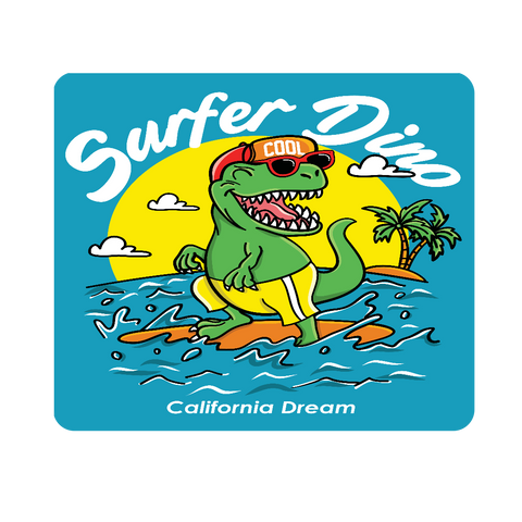 Surfer Dino